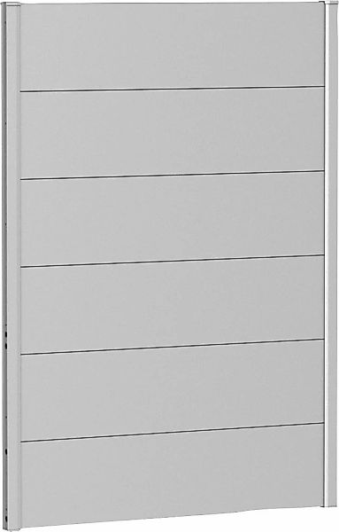 Biohort Sichtschutzelement 6 Metall-Paneele und 2 Führungsschienen, LxH: 96 günstig online kaufen