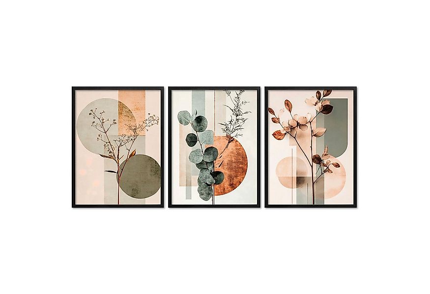 ARTFAVES Bilder-Collage Poster Set Abstract Flower Art 2 I mehrteilige Bild günstig online kaufen