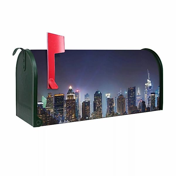 Banjado Amerikanischer Briefkasten Grün 48x22x16cm US Mailbox Letterbox Pos günstig online kaufen