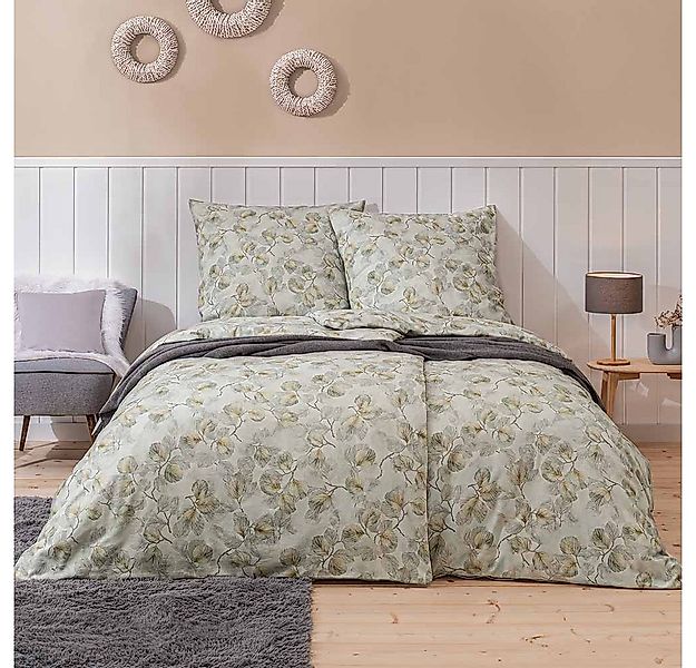 Estella Bettwäsche Estella Samt + Seide Flanell Bettwäsche 135x200 Molveno günstig online kaufen