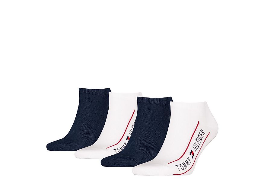 Tommy Hilfiger Socken TH MEN SNEAKER 4P TH LOGO ECOM (4-Paar) mit sportlich günstig online kaufen