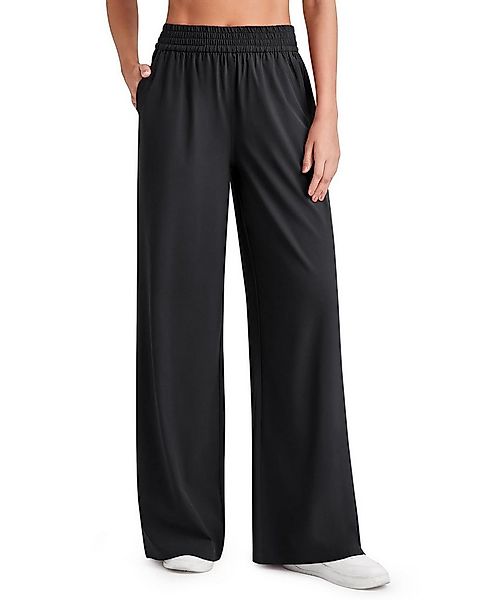 G4Free Jogginghose Damen Weite Hosen Lässig Locker Stoffhose Palazzo Hose H günstig online kaufen