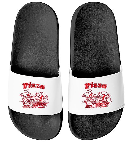 MoonWorks Badeschlappen für Pizza-Liebhaber, Badelatschen Unisex günstig online kaufen