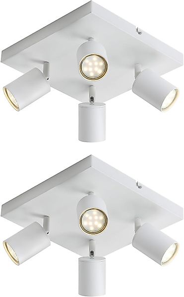 ZMH LED Deckenstrahler 4 Flammig Deckenspot günstig online kaufen