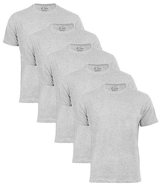 Cotton Prime® T-Shirt Basic O-Neck (5-tlg) in trageangenehmer Baumwollquali günstig online kaufen