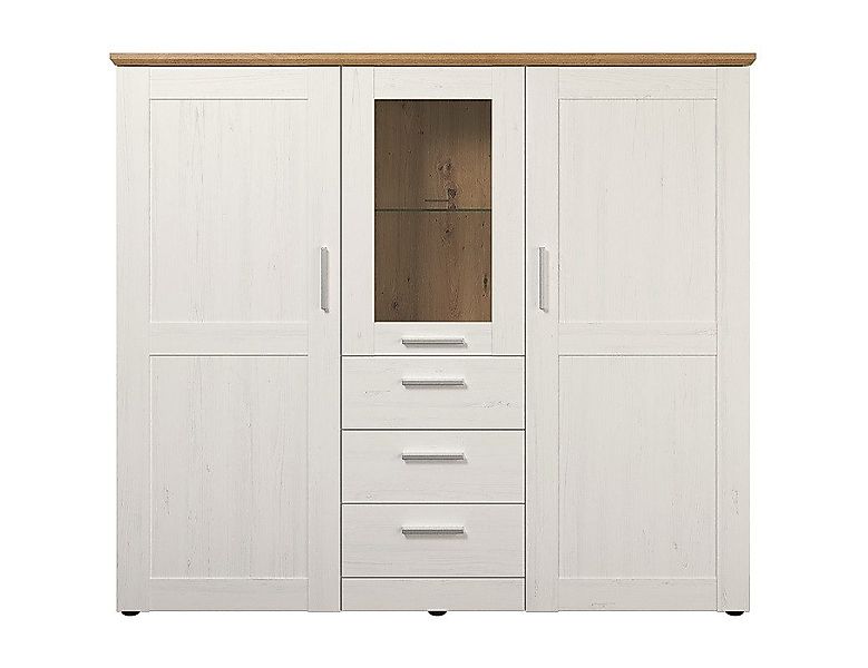 trendteam Vitrine Highboard Shade, Andersen Pinie günstig online kaufen