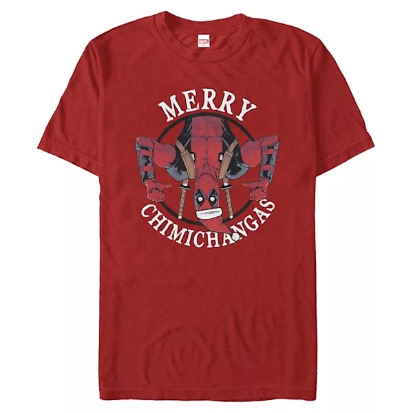 Marvel - Deadpool - Deadpool Merry Chimichangas - Weihnachten - Männer T-Sh günstig online kaufen