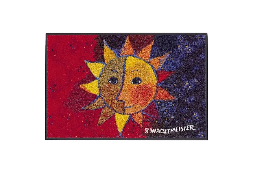 Salonloewe Fußmatte Fußmatte 50x75 Rosina Wachtmeister Sole rot, Eingangsma günstig online kaufen