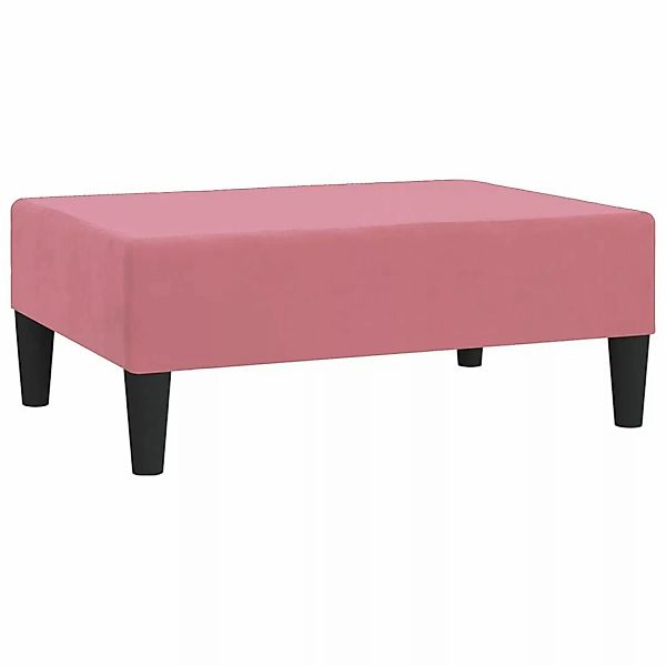 Fußhocker Rosa 78x56x32 Cm Samt günstig online kaufen