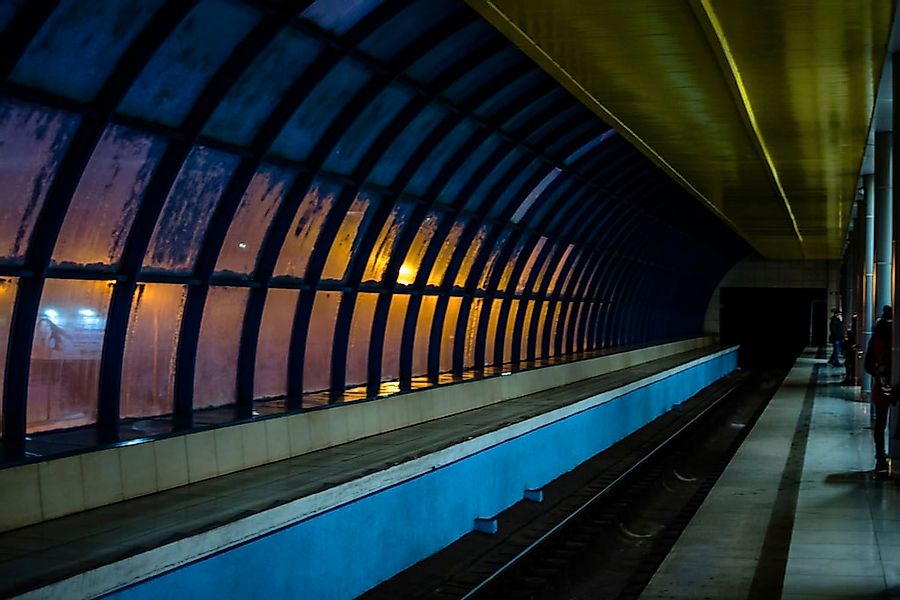 queence Acrylglasbild "Bahngleis" Kunst  Zugbilder  Züge Fine Art-Print in günstig online kaufen