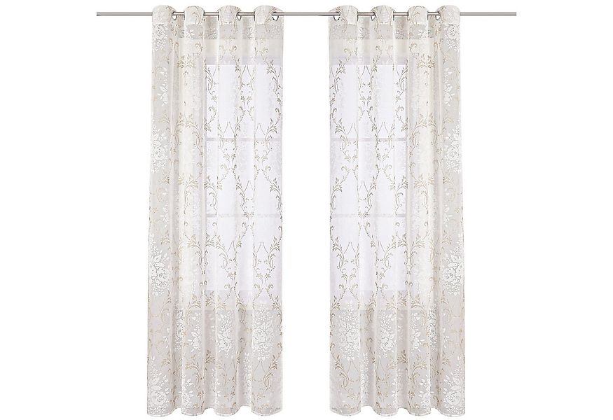 Joyswahl Vorhang (1 St), Ösen, halbtransparent, Ausbrennergualität, Halbtra günstig online kaufen