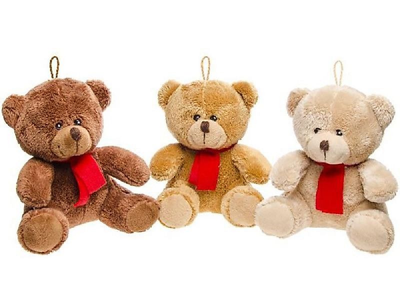 LG Designs Kuscheltier Plüsch Teddybär mit Schal, ca. 16cm, 3 er Set Bär St günstig online kaufen