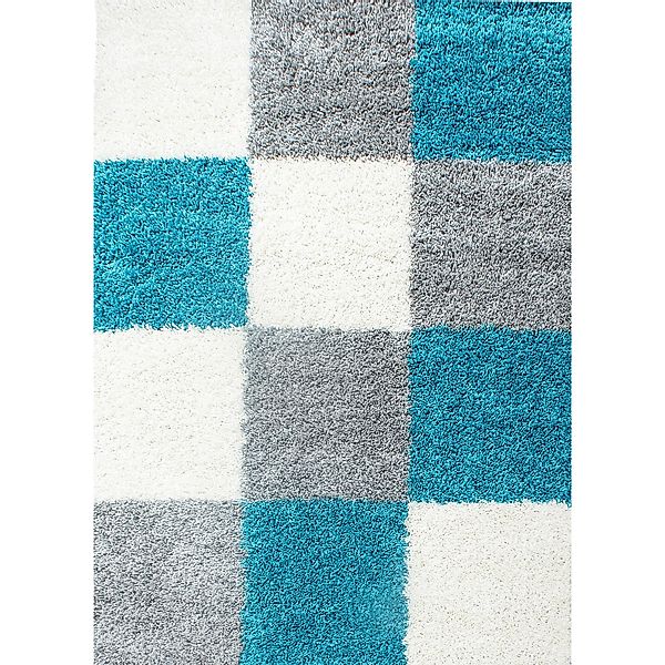 Ayyildiz Hochflorteppich Life 1501 Türkis 200 cm x 290 cm günstig online kaufen
