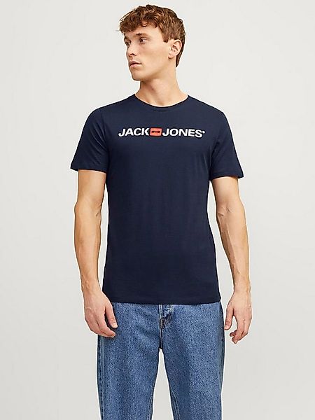 Jack & Jones T-Shirt Basic (4-tlg) LOGO TEE CREW NECK im 4er Pack günstig online kaufen