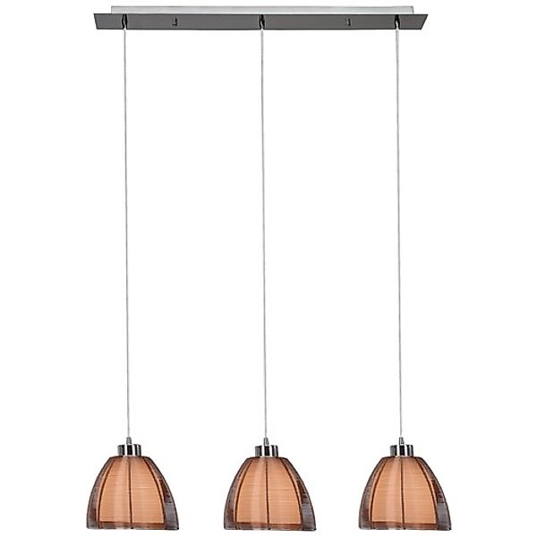 Brilliant Pendelleuchte »Relax«, 3 flammig, Leuchtmittel E27   ohne Leuchtm günstig online kaufen