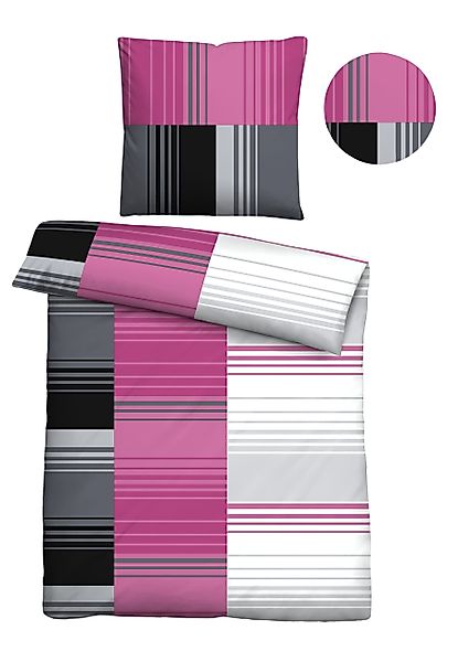 Castell - Markenbettwäsche Bettwäsche "0040756" 2 Stk. tlg. hautsympathisch günstig online kaufen