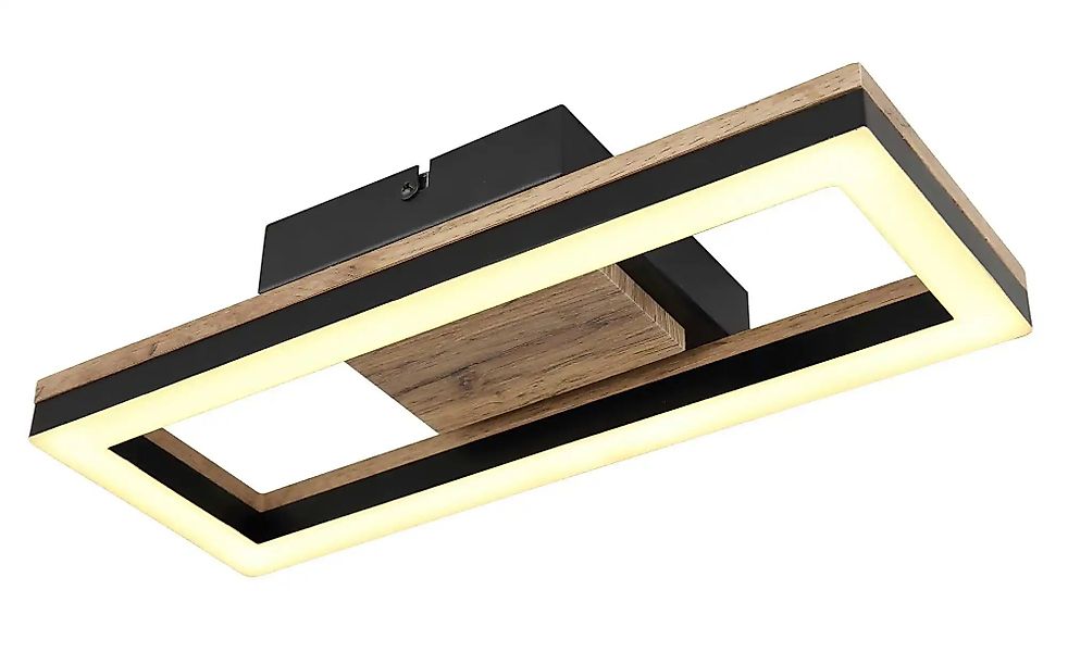 Globo Lighting Deckenleuchte   ¦ schwarz ¦ Maße (cm): B: 34,5 H: 5,8 T: 13. günstig online kaufen