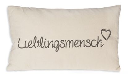 Haus und Deko Kuscheltier Lieblingsmensch Kissen günstig online kaufen