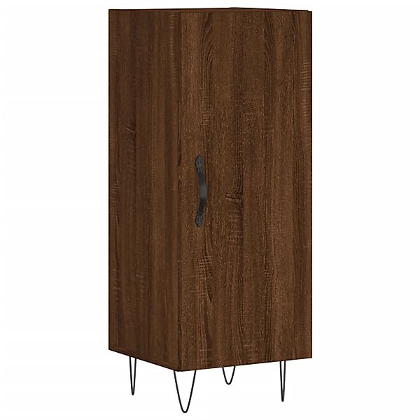vidaXL Sideboard Braun Eichen-Optik 34,5x34x90 cm Holzwerkstoff 828539 günstig online kaufen
