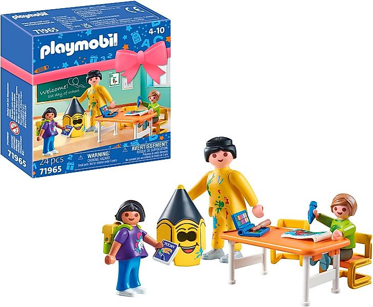 Playmobil® Erster Schultag (71965), Playmobil Gift Set Konstruktions-Spiels günstig online kaufen