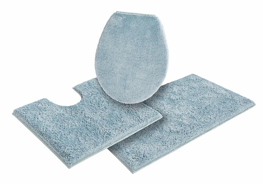 my home Badematte "Jos, Badvorleger, Badezimmer Teppich" Höhe 22 mm rutschh günstig online kaufen