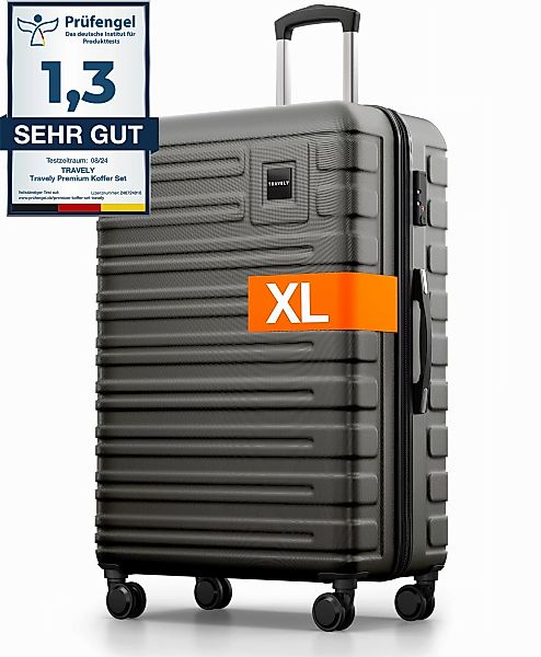 Travely Handgepäck-Trolley Polycarbonat Koffer - Reisekoffer, günstig online kaufen