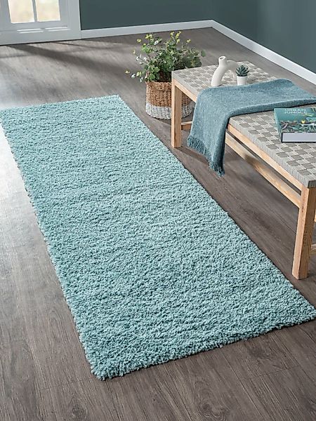 Myflair Möbel & Accessoires Hochflor-Läufer »My Shaggy«, rechteckig, 37 mm günstig online kaufen