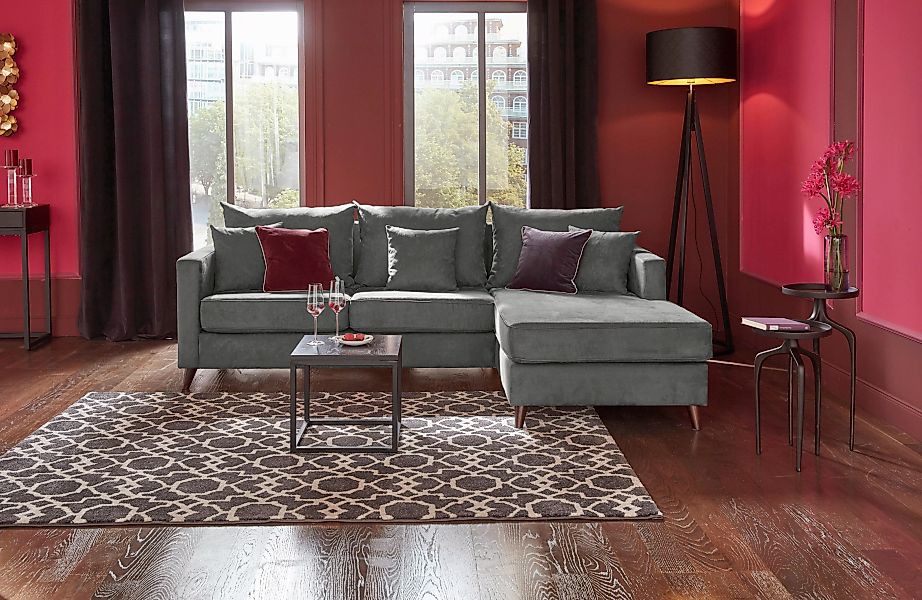 Guido Maria Kretschmer Home&Living Ecksofa "Renesse L-Form", lose Kissen, K günstig online kaufen