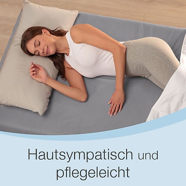 ELONEO Spannbettlaken für Gästematratze 75x195x15cm, Gummizug: günstig online kaufen