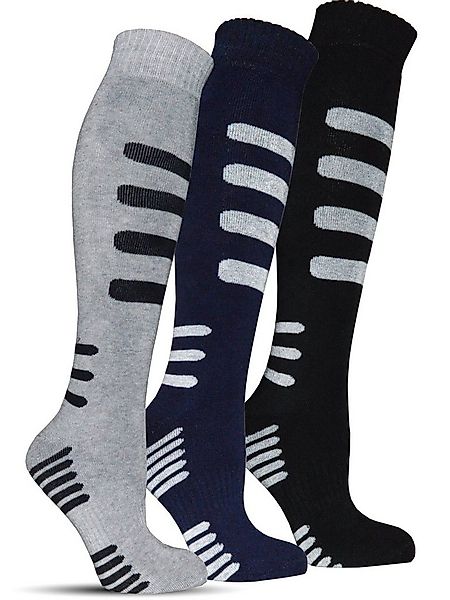 Frostfighter Kniestrümpfe Herren Thermokniestrümpfe (4 Paar) Vollfrottee In günstig online kaufen