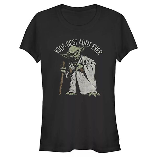 Star Wars - Yoda Green Aunt - Familie - Frauen T-Shirt günstig online kaufen