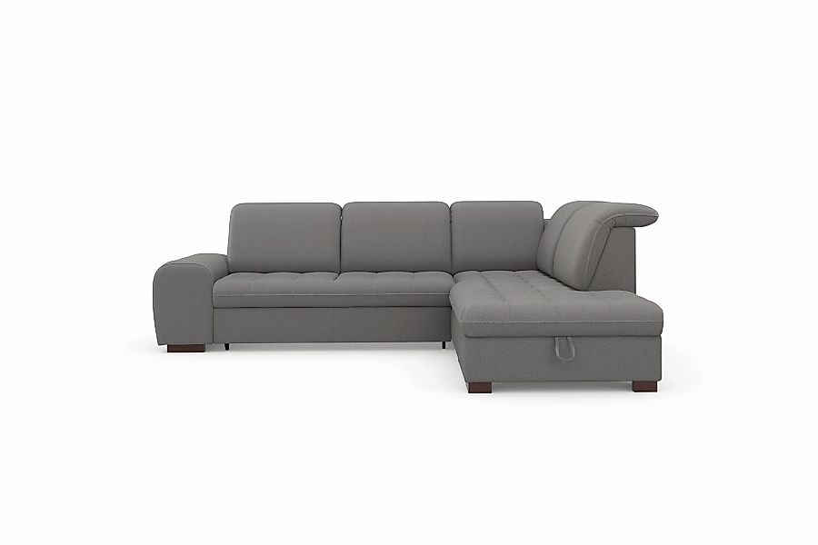 sit&more Ecksofa »Luxor L-Form«, wahlweise mit Bettfunktion, Stauraum und K günstig online kaufen