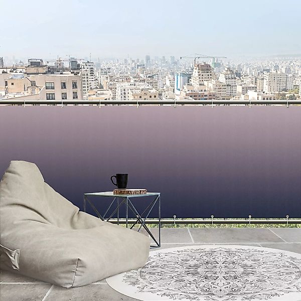 Balkon Sichtschutz Violett Farbverlauf günstig online kaufen