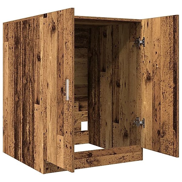 vidaXL Mehrzweckschrank Waschmaschinenschrank Altholz-Optik 70,5x71,5x91,5 günstig online kaufen