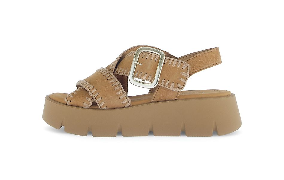 Gabor Plateausandaletten "Gabor Sandalen Leder" günstig online kaufen