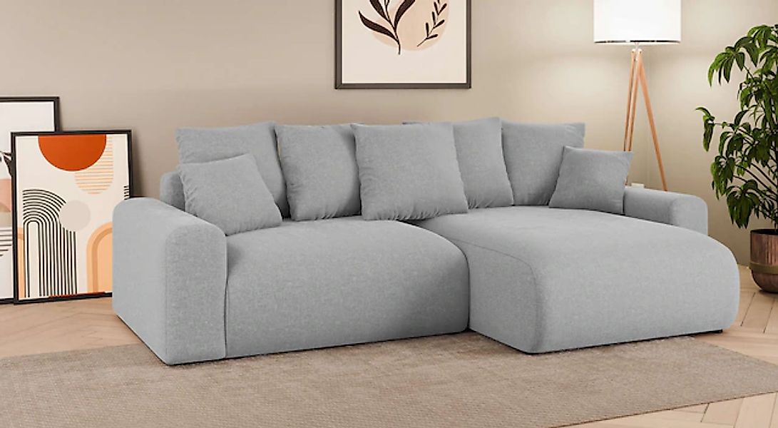 Home affaire Ecksofa »LAKESIDE klein mit Bettfunktion und Bettkasten, B/T/H günstig online kaufen