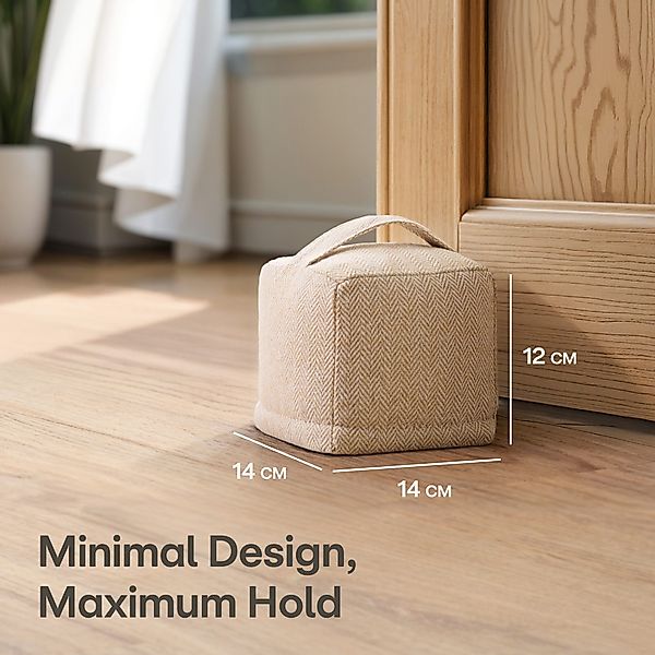 Praknu Bodentürstopper Türstopper sack Beige (1 günstig online kaufen