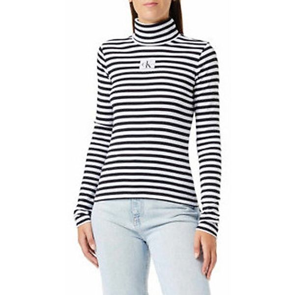 Calvin Klein Jeans  Langarmshirt Rundhals T-Shirt für Damen günstig online kaufen