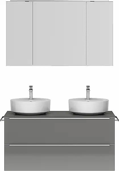 nobilia® Badmöbel-Set »Alvene« vormontiert, mit Soft-Close, 2 Stk. tlg. günstig online kaufen