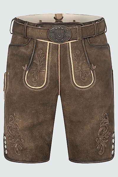Lederhose Jendrik mit Gürtel günstig online kaufen
