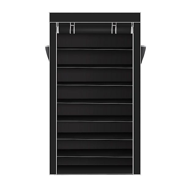 VINGLI Stoffschrank mit 10 Ebenen, Breiter Schuhregal, 40+ Paar Schuhe, 10 günstig online kaufen