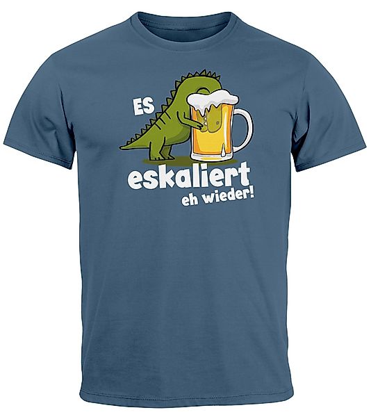 MoonWorks Print-Shirt Herren T-Shirt Alkohol Bier günstig online kaufen