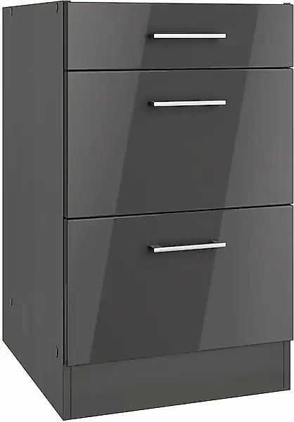 KOCHSTATION Unterschrank »KS-Milan« Auszugschrank 50 cm, matte oder hochglä günstig online kaufen