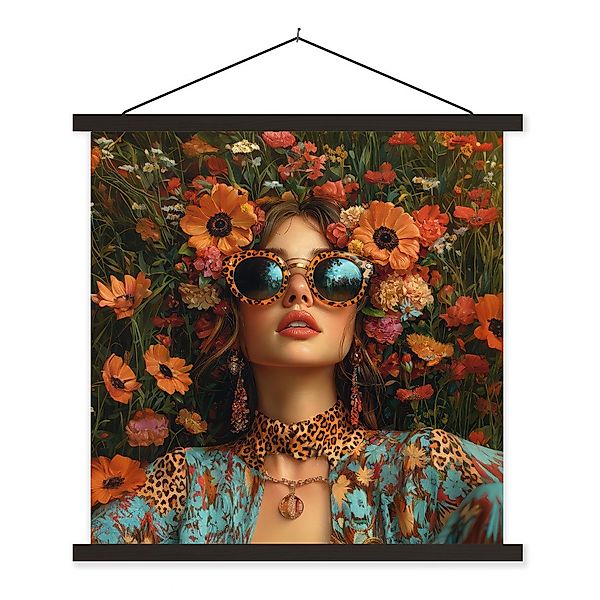 MuchoWow Poster Frauen - Blumen - günstig online kaufen