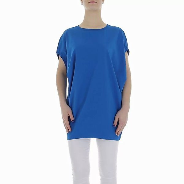 Ital-Design Tunikashirt Damen Freizeit (85987278) Stretch Top & Shirt in Bl günstig online kaufen