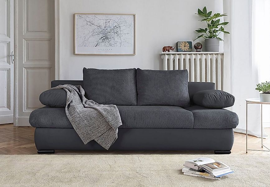 COLLECTION AB Schlafsofa "Chicago, B: 200 cm, Liegefl. 146x200 cm" mit Bett günstig online kaufen