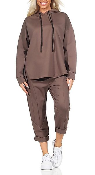 simaranda Jogginganzug Damen Jogginganzug 7036 36-42 Schlamm (Set) günstig online kaufen