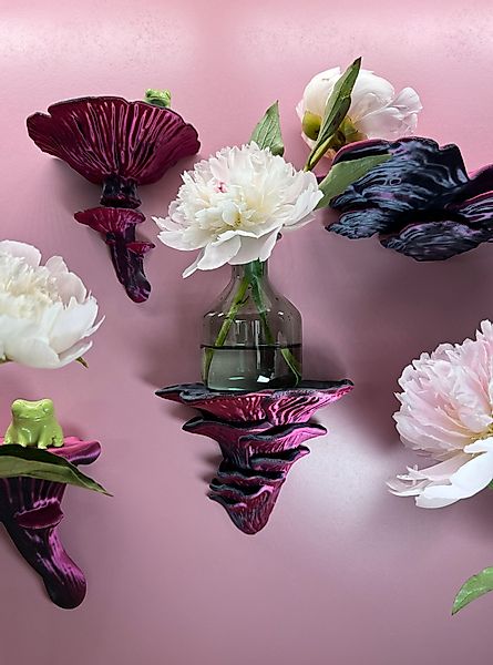 Roomberry Deko-Wandregal Pilz Wandregal Set + günstig online kaufen