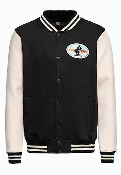 KingKerosin Collegejacke Super Cock (1-St) mit großem Rückenpatch günstig online kaufen