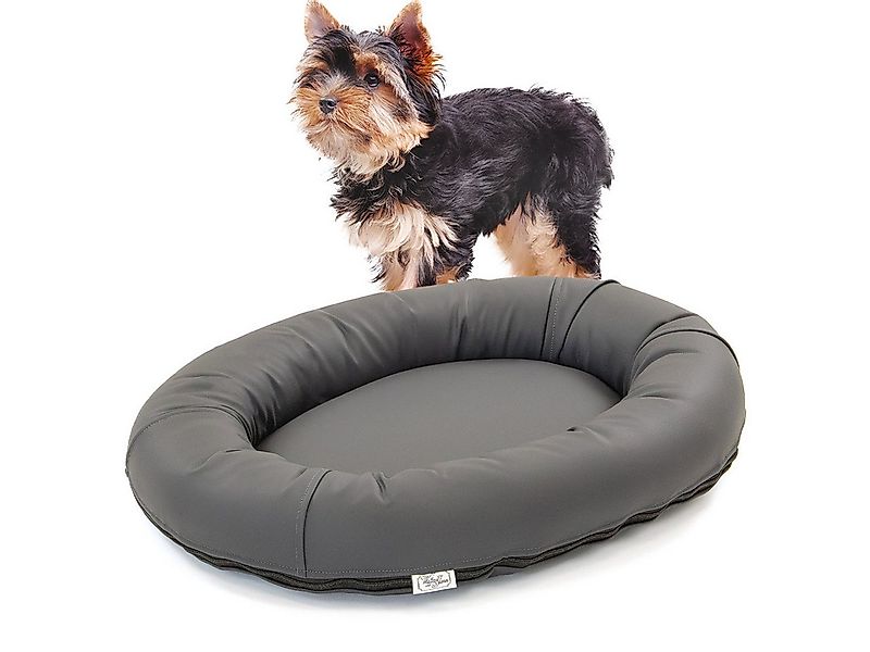 Wallace & Jones Tierbett Hundebett Bolton, dunkelgrau, ca. 63 x 50 cm, gepo günstig online kaufen